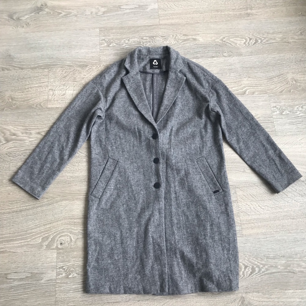 TITIKA Gray Wool Coat